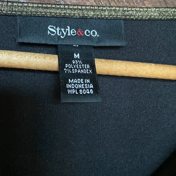 Style & Co. party/holiday top - Picture 4 of 5